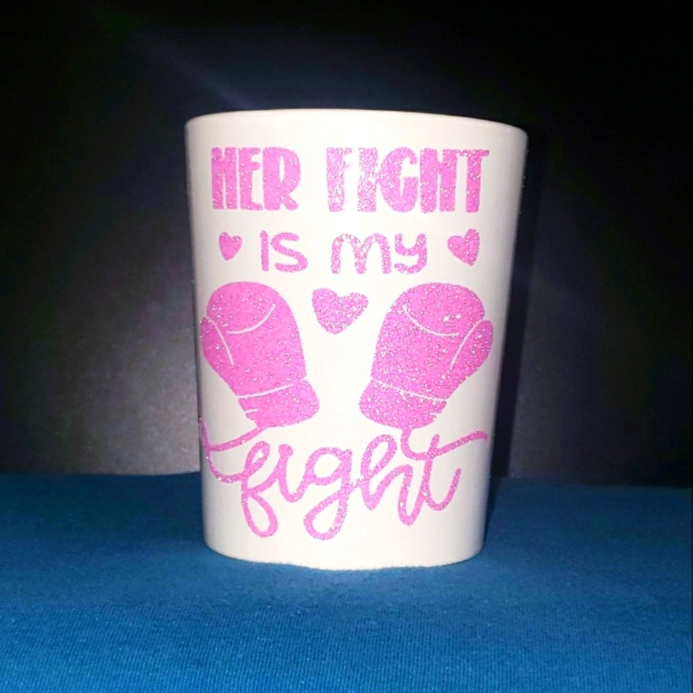 Custom Designed Breast Cancer 🎀 Awareness Mug